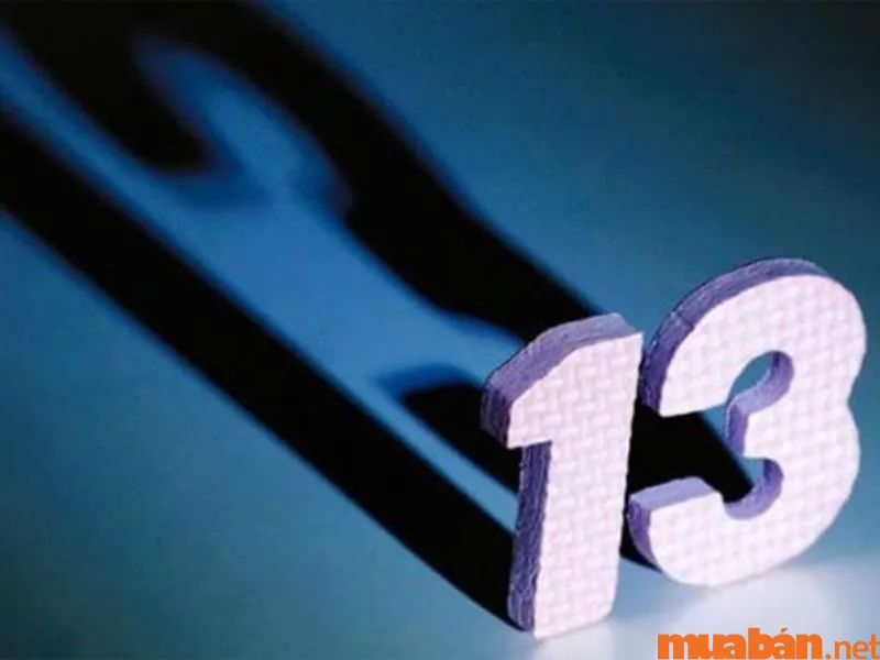 Biển số xe 13 có ý nghĩa gì? Ý nghĩa phong thủy số 13