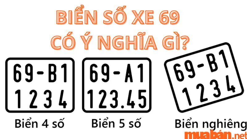 Biển số xe 69 có ý nghĩa gì? Ý nghĩa phong thủy số 69