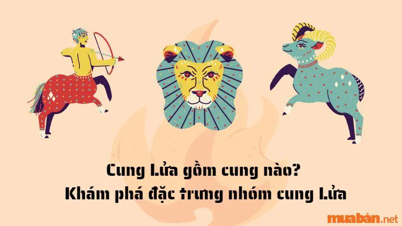 Cung Lửa Gồm Cung Nào? Khám Phá Điểm Đặc Trưng Cung Hoàng Đạo Nhóm Lửa