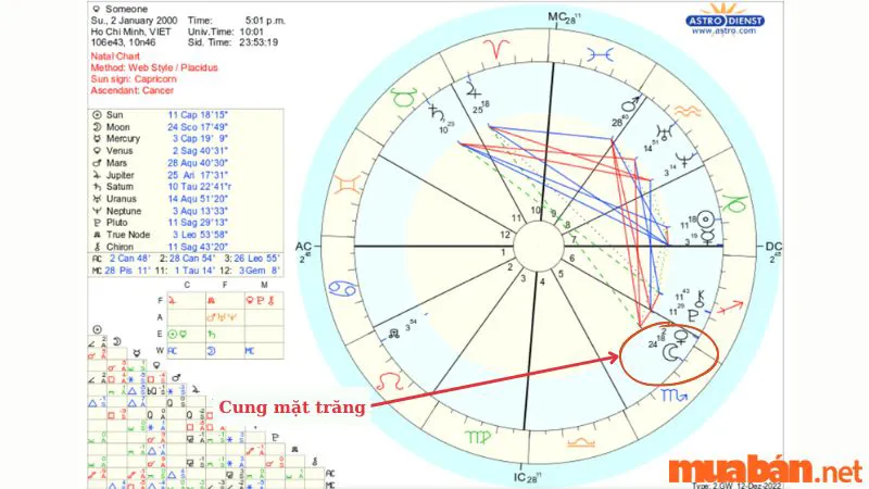 Cung Mặt Trăng Là Gì? Cách Tìm Moon Sign Và Ý Nghĩa 12 Moon Sign