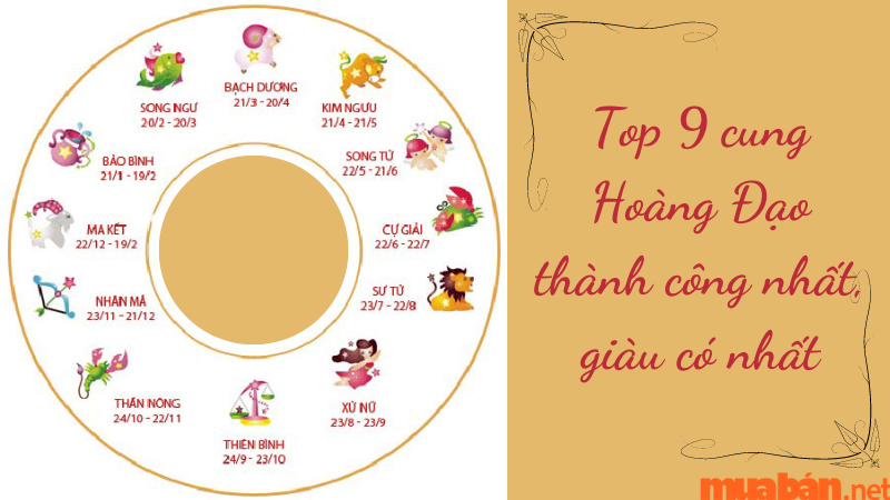 Giải đáp top 9 cung hoàng đạo nào thành công nhất, giàu nhất hiện nay