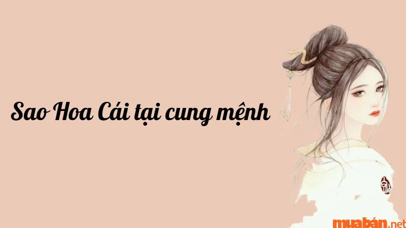 Luận giải chi tiết ý nghĩa và đặc điểm sao Hoa Cái ở các cung mệnh