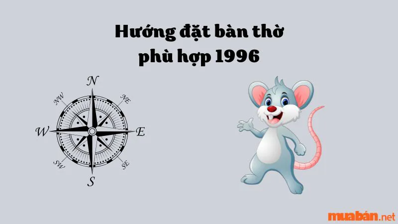 Người sinh năm Bính Tý 1996 hợp hướng nào? Kỵ hướng nào?