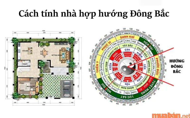 Nhà hướng Đông Bắc hợp tuổi gì và cách hóa giải hướng nhà không hợp tuổi?