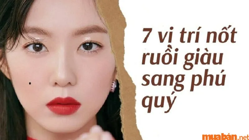 Tiết lộ 7 vị trí nốt ruồi giàu sang phú quý trên cơ thể phụ nữ