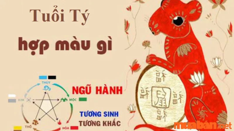 Tuổi Tý hợp màu gì? Chi tiết màu sắc phù hợp với tính cách và vận mệnh